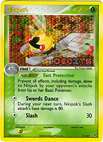 Ninjask - 13/107 - Rare - Reverse Holo